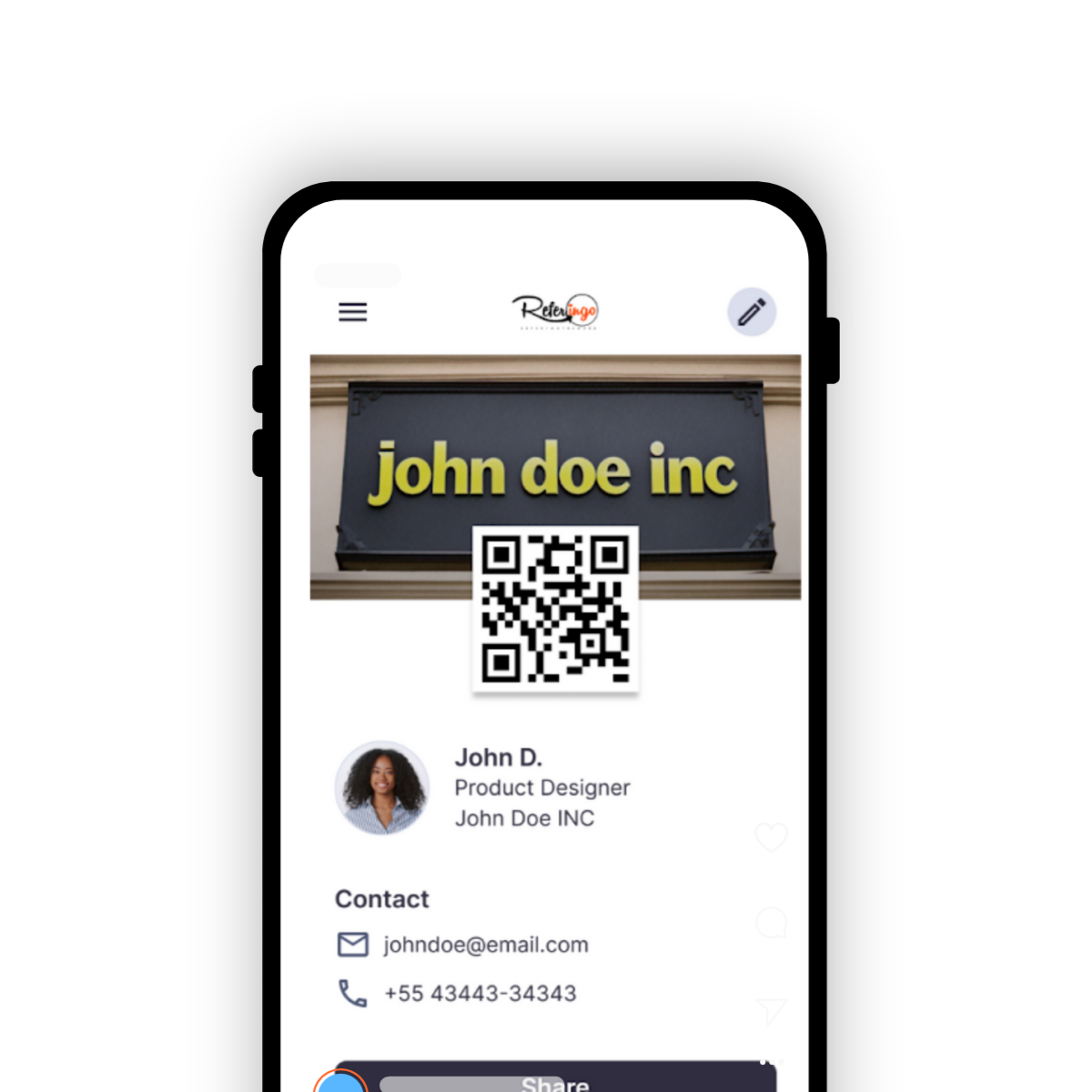 Create Professional Card