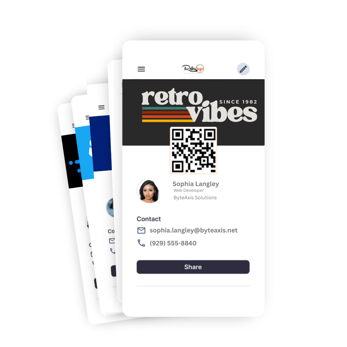 Referingo Digital Business Card